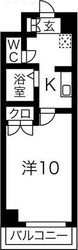 新栄町駅 徒歩5分 2階の物件間取画像